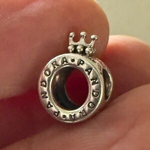 Pandora Silver Regal Circle Charm